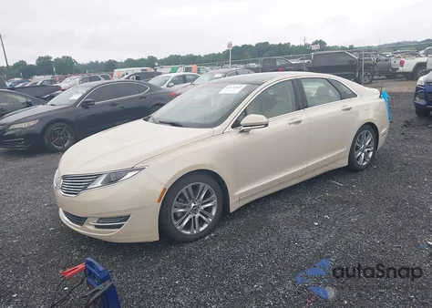 2014 Lincoln Mkz Hybrid from USA, damaged, VIN 3LN6L2LU1ER805987